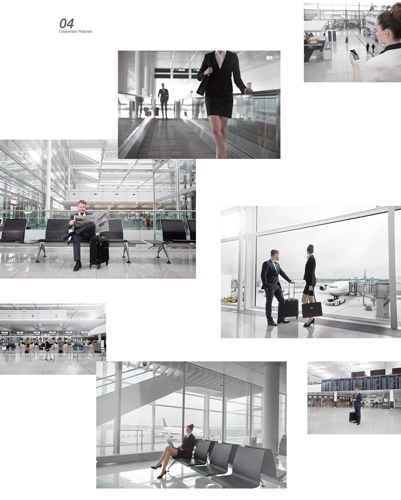 EAZEE Corporate Agentur Muenchen onesto Business shooting Flughafen