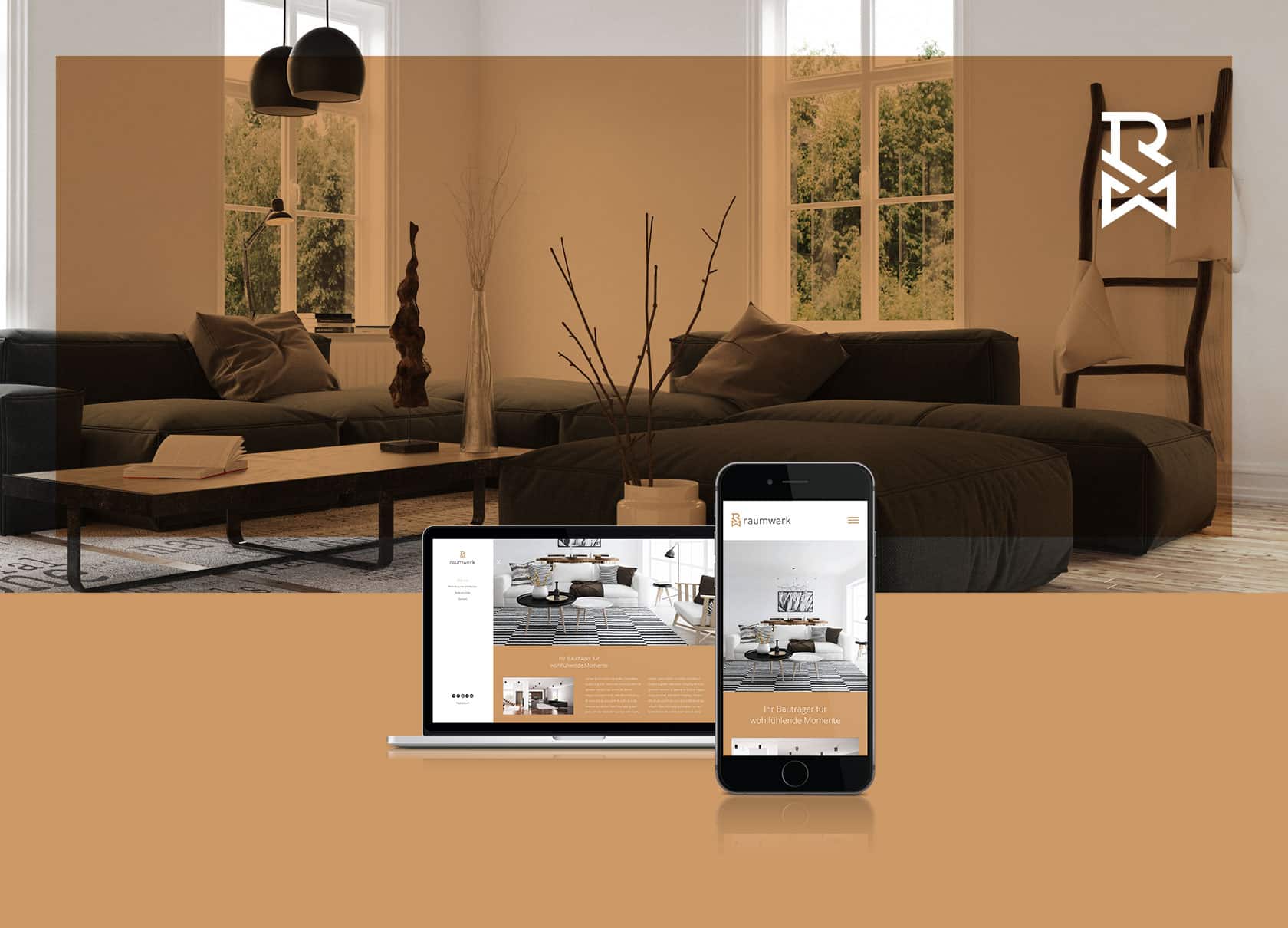 EAZEE Webdesign Muenchen Raumwerk Responsive Design Ansicht