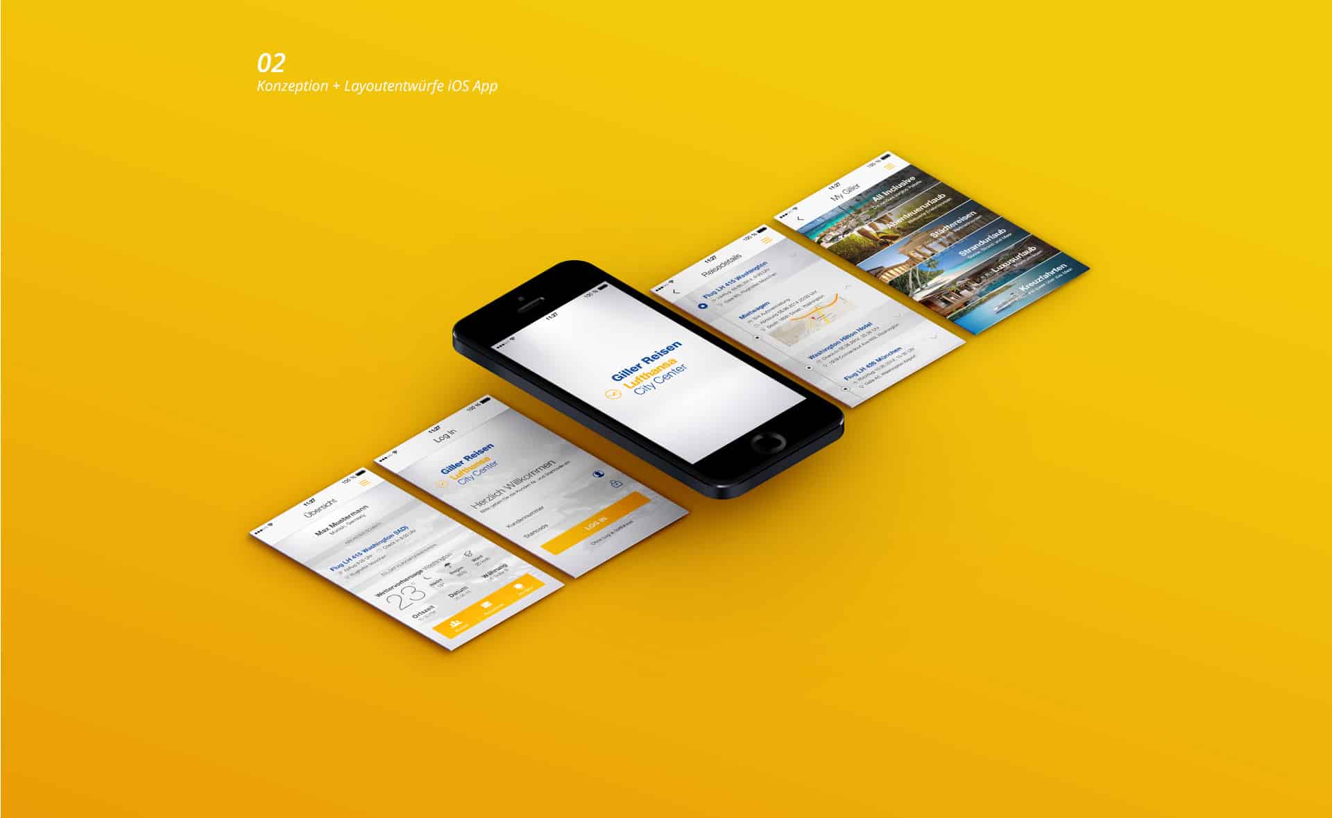 EAZEE App Agentur Muenchen Vorschau App Konzeption Screendesign