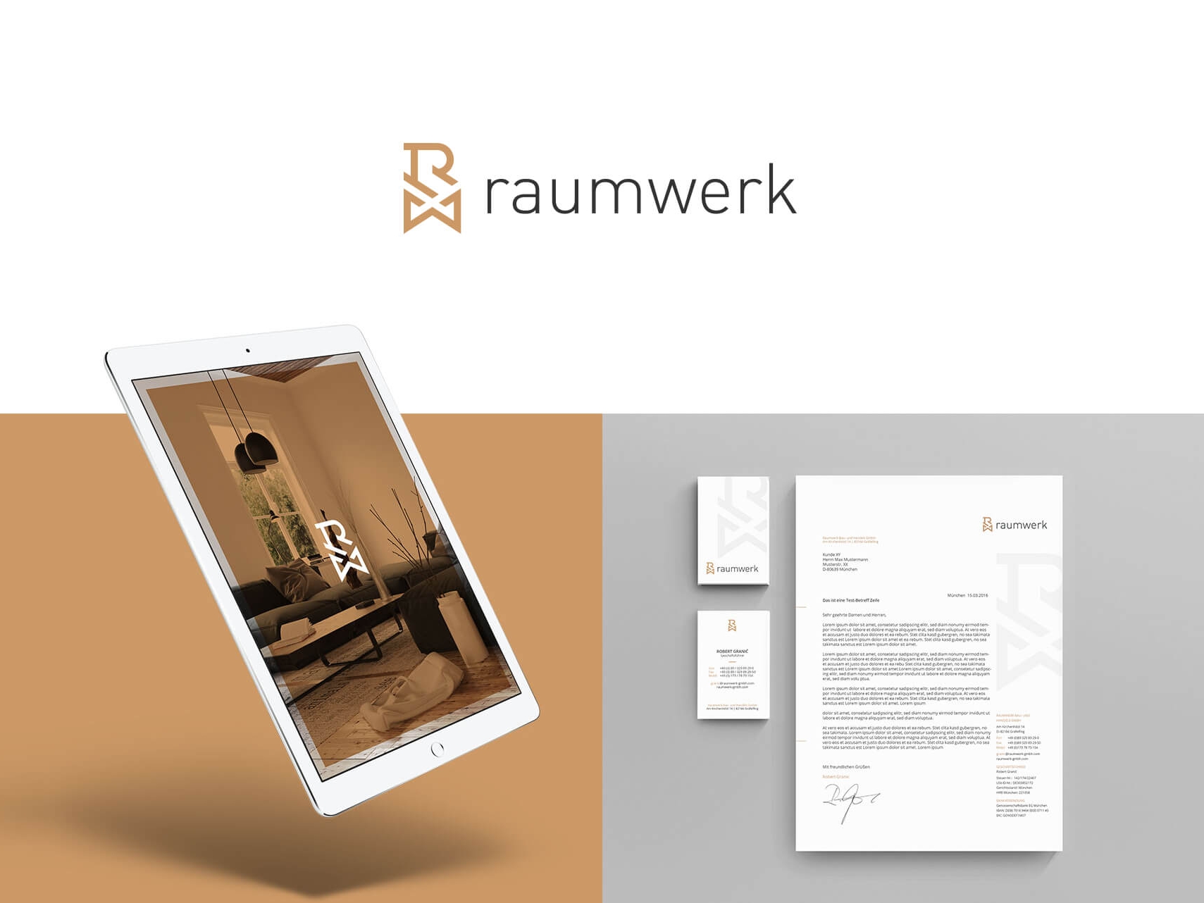 Raumwerk Projektentwicklung Geschaeftsausstattung Logodesign Corporate Design